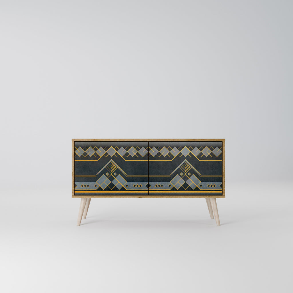 ROYAL ORDINARINESS Compact 2-Door TV Cabinet