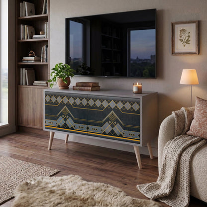 ROYAL ORDINARINESS Compact 2-Door TV Cabinet