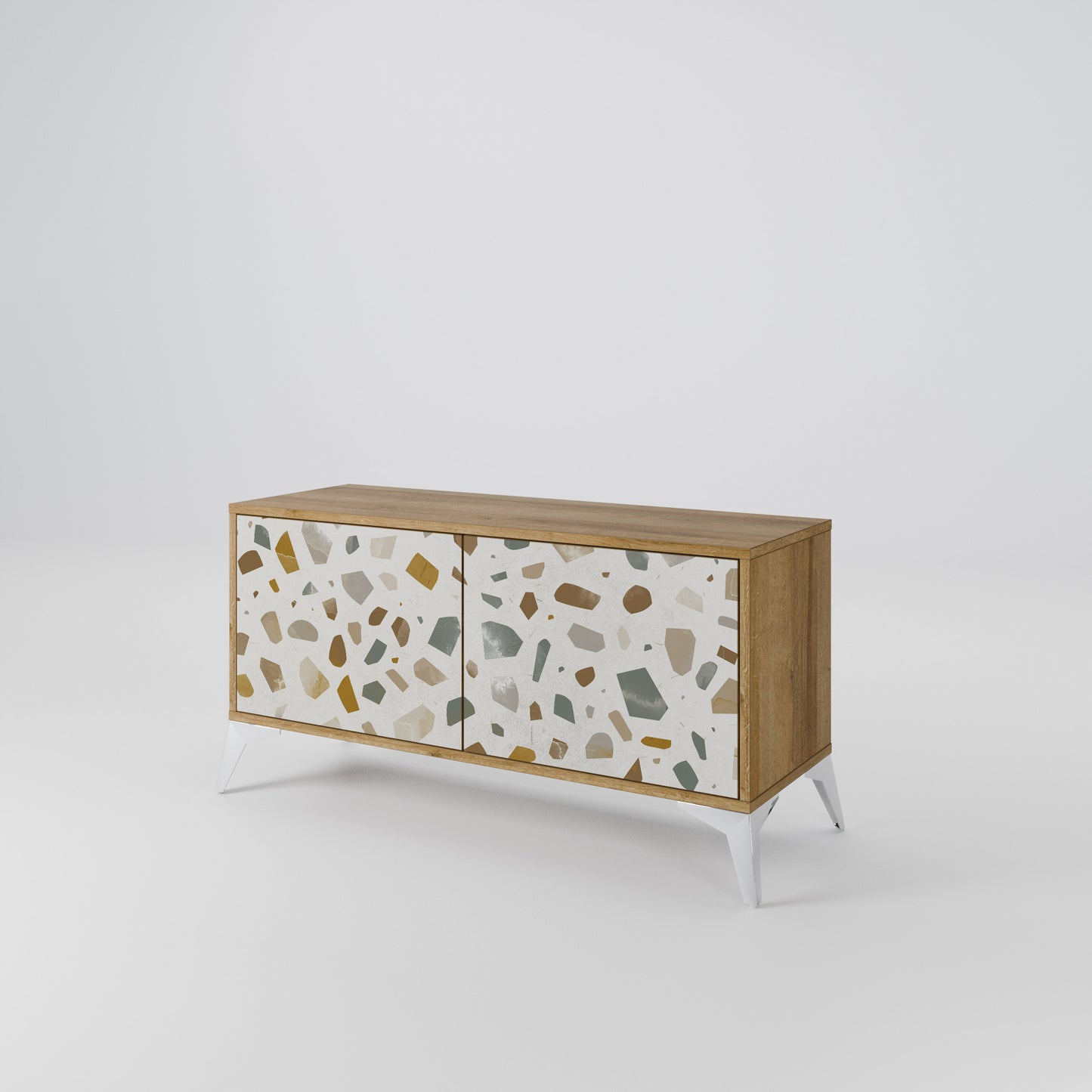 PIECES OF TOMORROW Compact 2-Door TV Cabinet