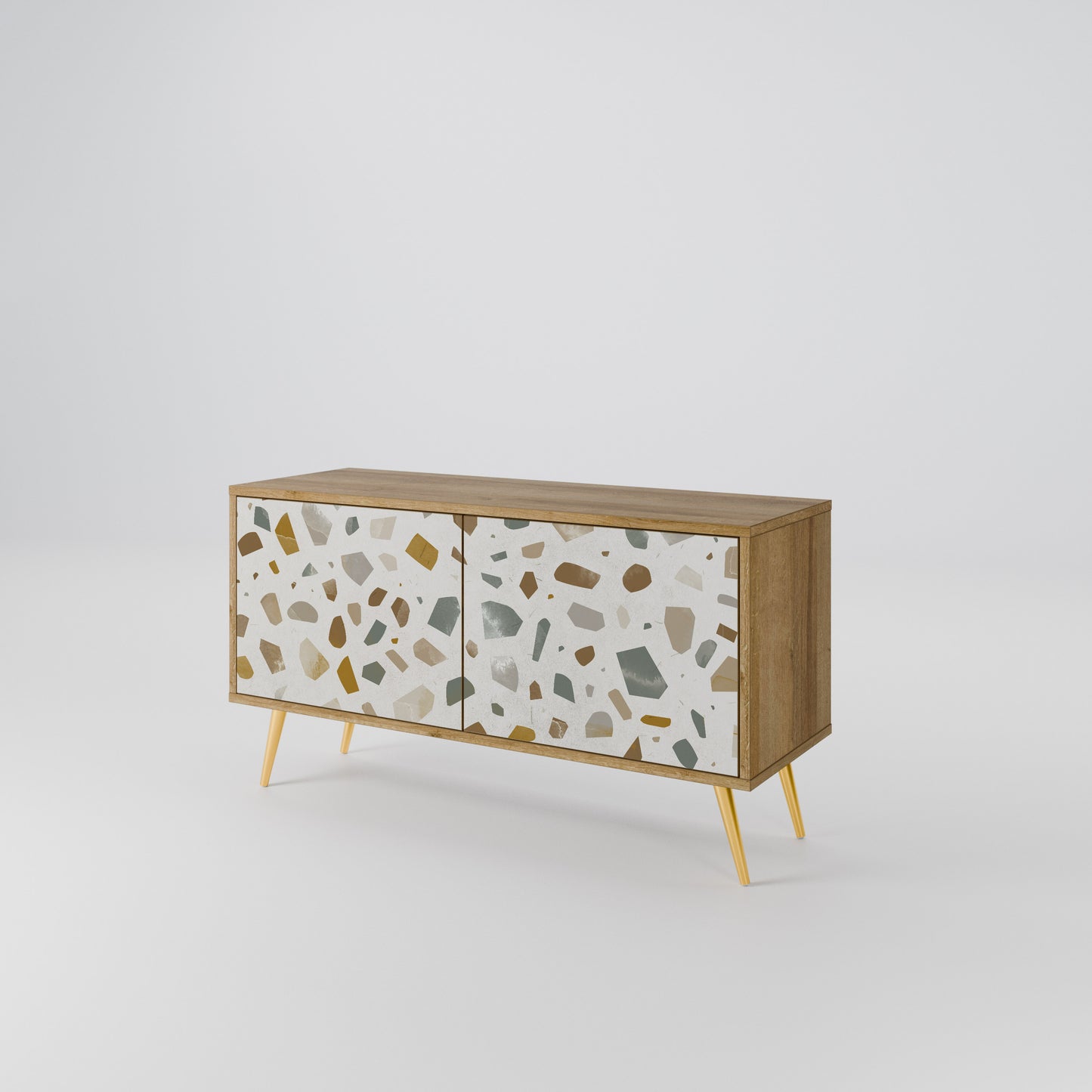 PIECES OF TOMORROW Compact 2-Door TV Cabinet