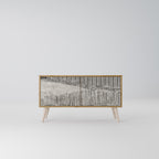 GRAIN LINES Compact 2-Door TV Cabinet