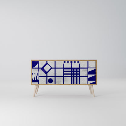 THE RIGHT PLACES Compact 2-Door TV Cabinet
