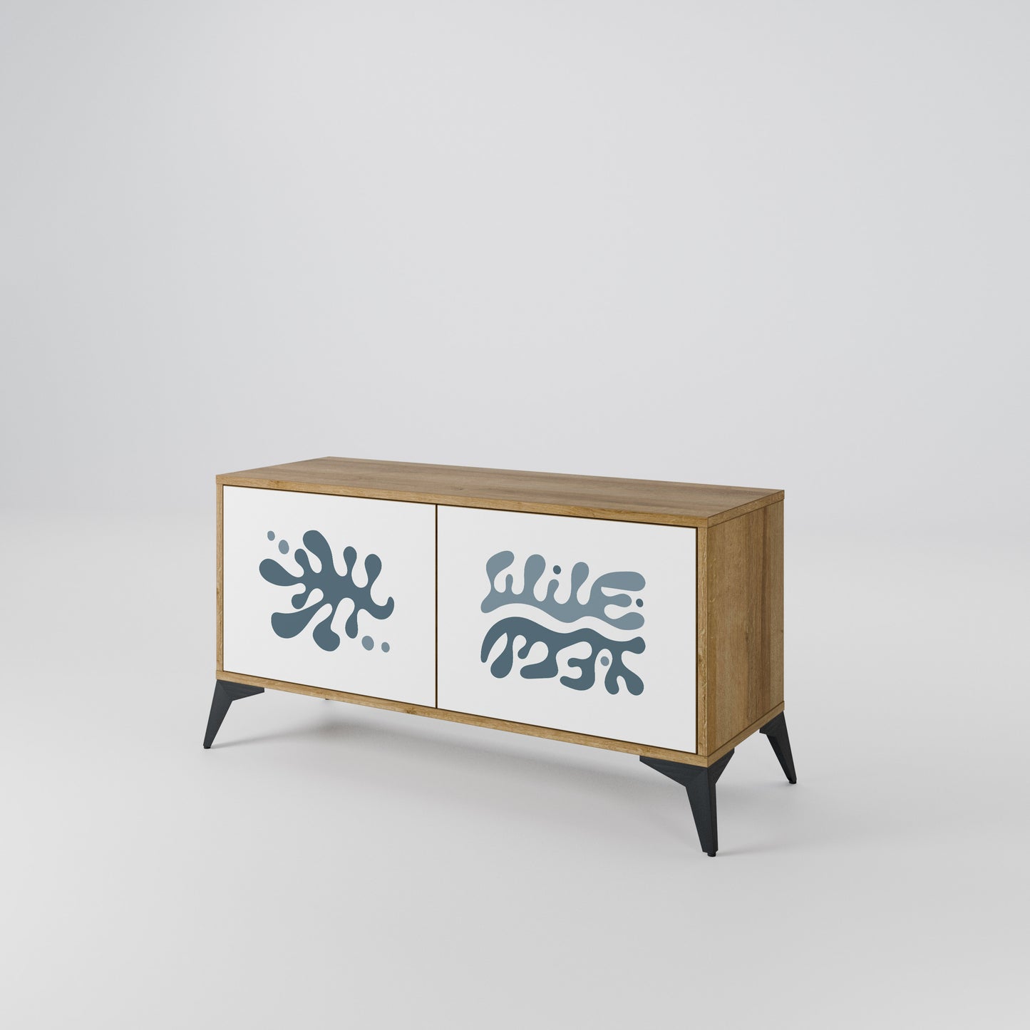 WONDERLAND VEGETATION Compact 2-Door TV Cabinet