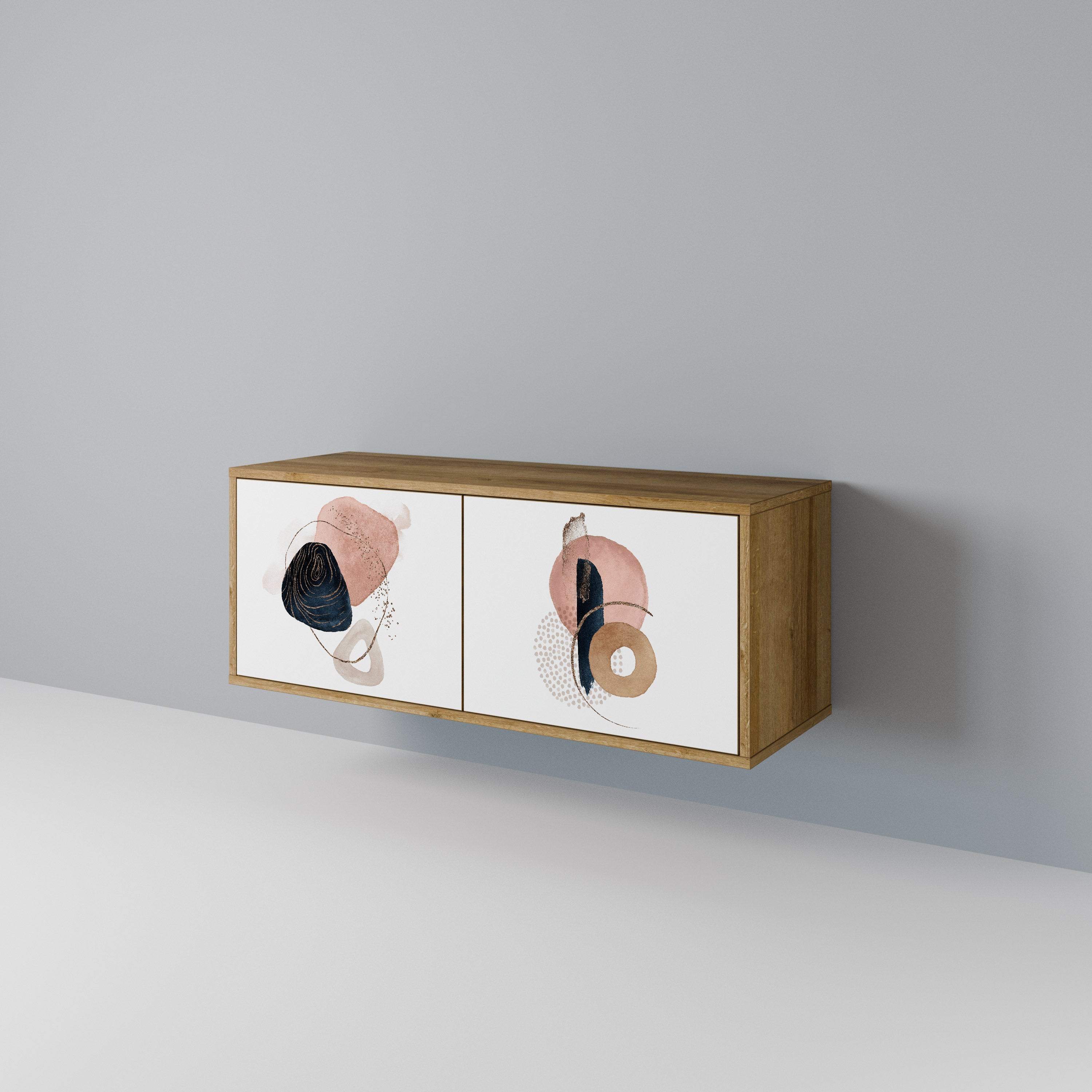 COLORFUL SHAPES Compact 2-Door TV Cabinet