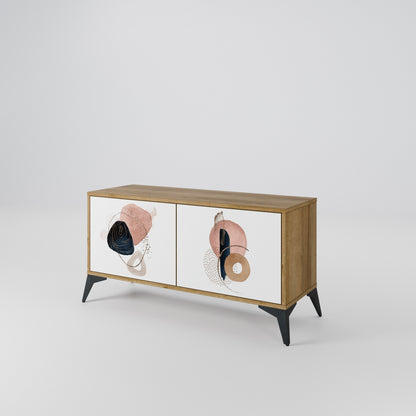 COLORFUL SHAPES Compact 2-Door TV Cabinet