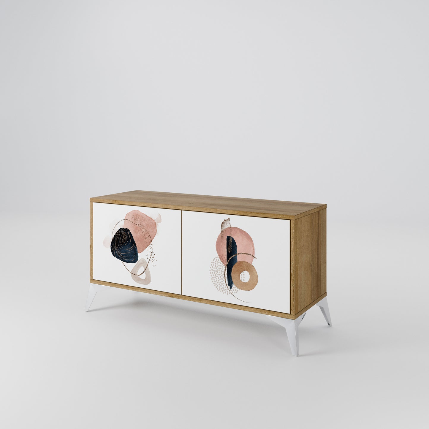 COLORFUL SHAPES Compact 2-Door TV Cabinet
