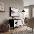 COLORFUL SHAPES Compact 2-Door TV Cabinet