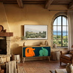 TOGETHER BUT SEPARATELY Compact 2-Door TV Cabinet