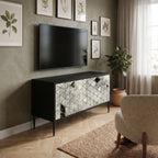 ASHEN ARIA Compact 2-Door TV Cabinet