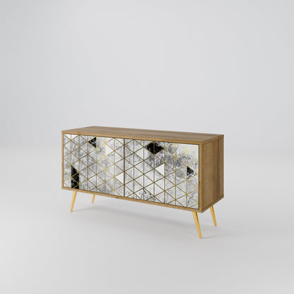 ASHEN ARIA Compact 2-Door TV Cabinet