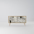 ASHEN ARIA Compact 2-Door TV Cabinet