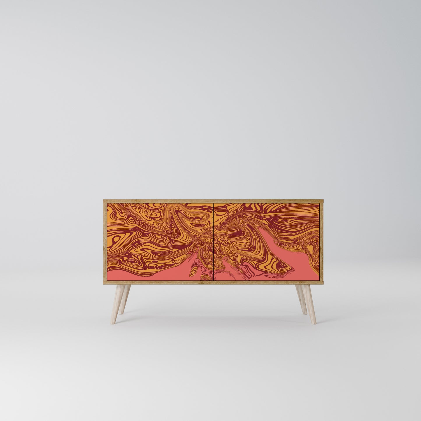 FLOATING THOUGHTS Compact 2-Door TV Cabinet