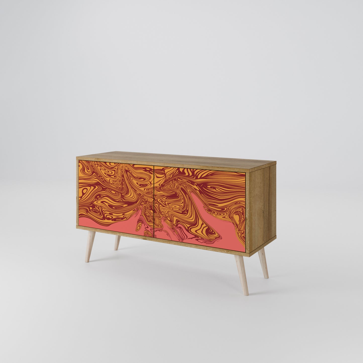 FLOATING THOUGHTS Compact 2-Door TV Cabinet