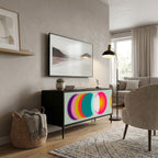 SYMPHONY OF COLORS Compact 2-Door TV Cabinet