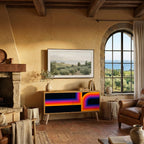 BLINDED BY THE LIGHTS Compact 2-Door TV Cabinet