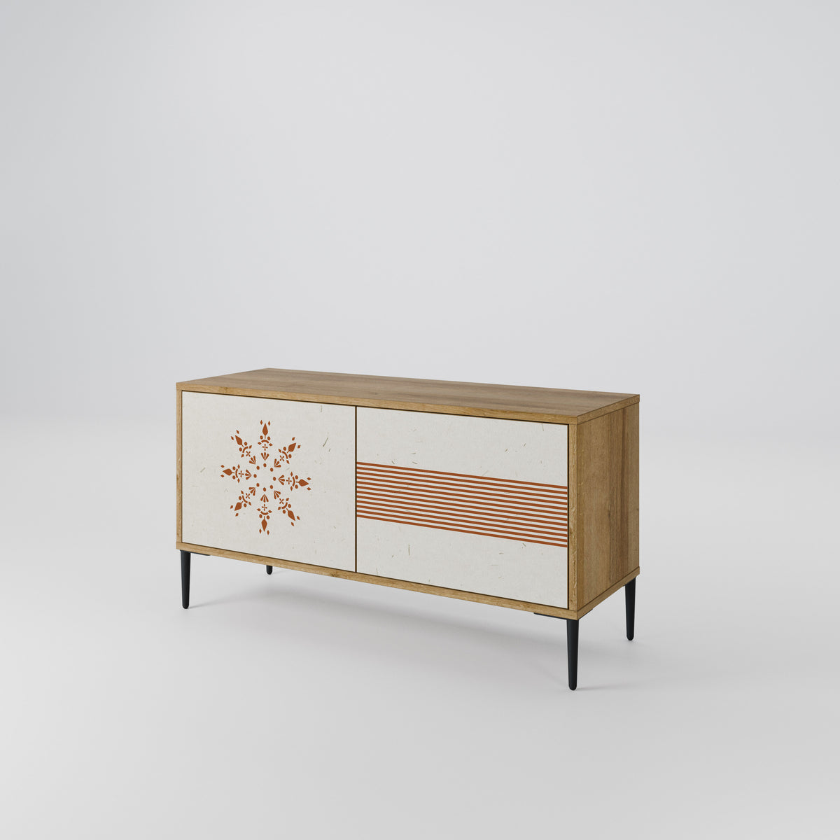 DAILY HARMONY Compact 2-Door TV Cabinet
