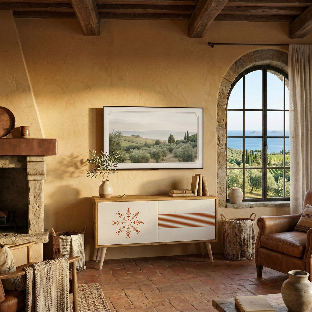 DAILY HARMONY Compact 2-Door TV Cabinet