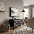 HEAVENLY BLOOM Compact 2-Door TV Cabinet