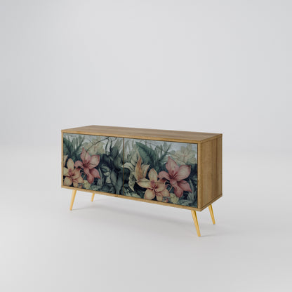 HEAVENLY BLOOM Compact 2-Door TV Cabinet