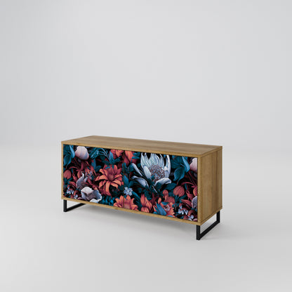 ETHEREAL BLOSSOMS Compact 2-Door TV Cabinet
