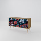 ETHEREAL BLOSSOMS Compact 2-Door TV Cabinet