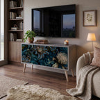 TWILIGHT BLOOM Compact 2-Door TV Cabinet