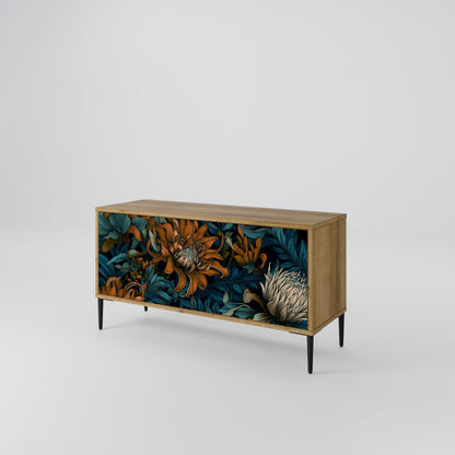 MORNING BLOOM Compact 2-Door TV Cabinet