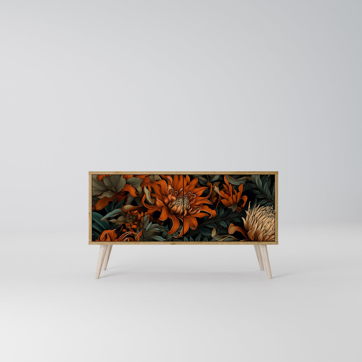 DAWN BLOOM Compact 2-Door TV Cabinet