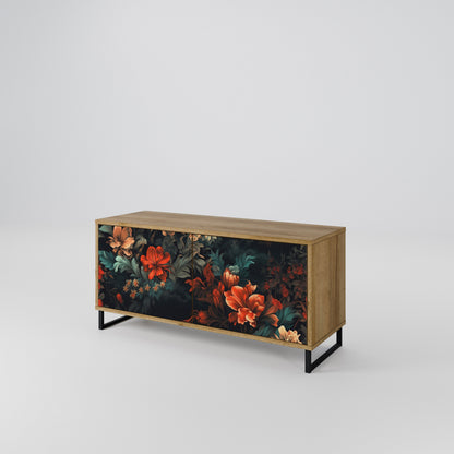IMAGINARY BLOSSOM Compact 2-Door TV Cabinet