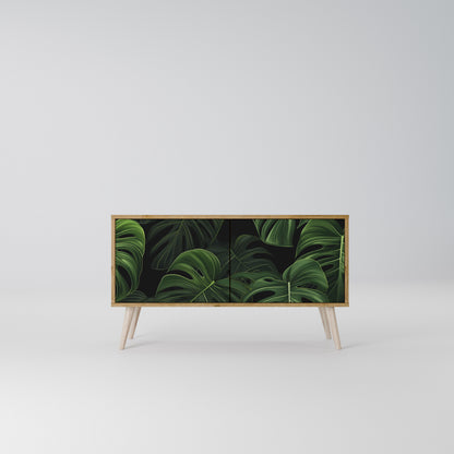 INFINITE MONSTERA Compact 2-Door TV Cabinet