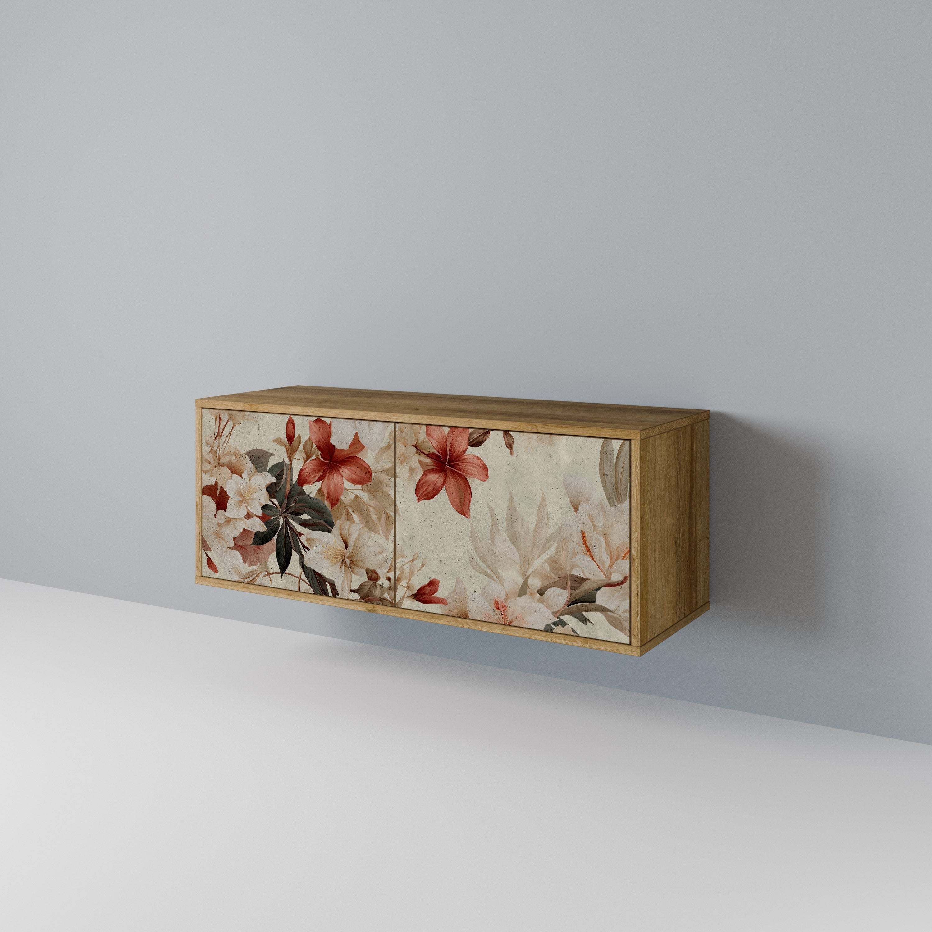 PETAL HARMONY Compact 2-Door TV Cabinet