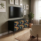 FOWLY DAZE Compact 2-Door TV Cabinet