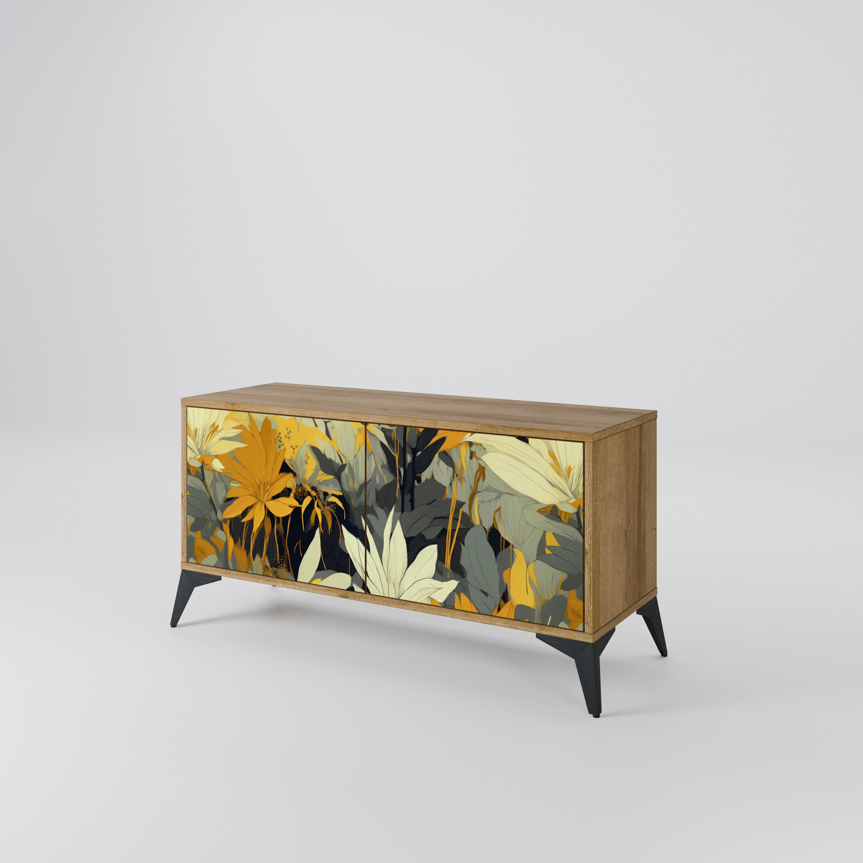 SUNKISSED LILY Compact 2-Door TV Cabinet