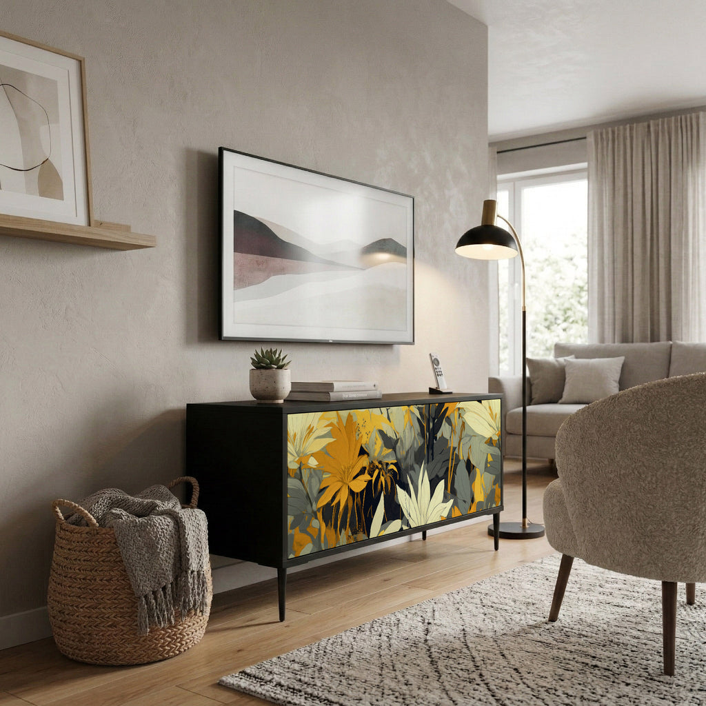 SUNKISSED LILY Compact 2-Door TV Cabinet