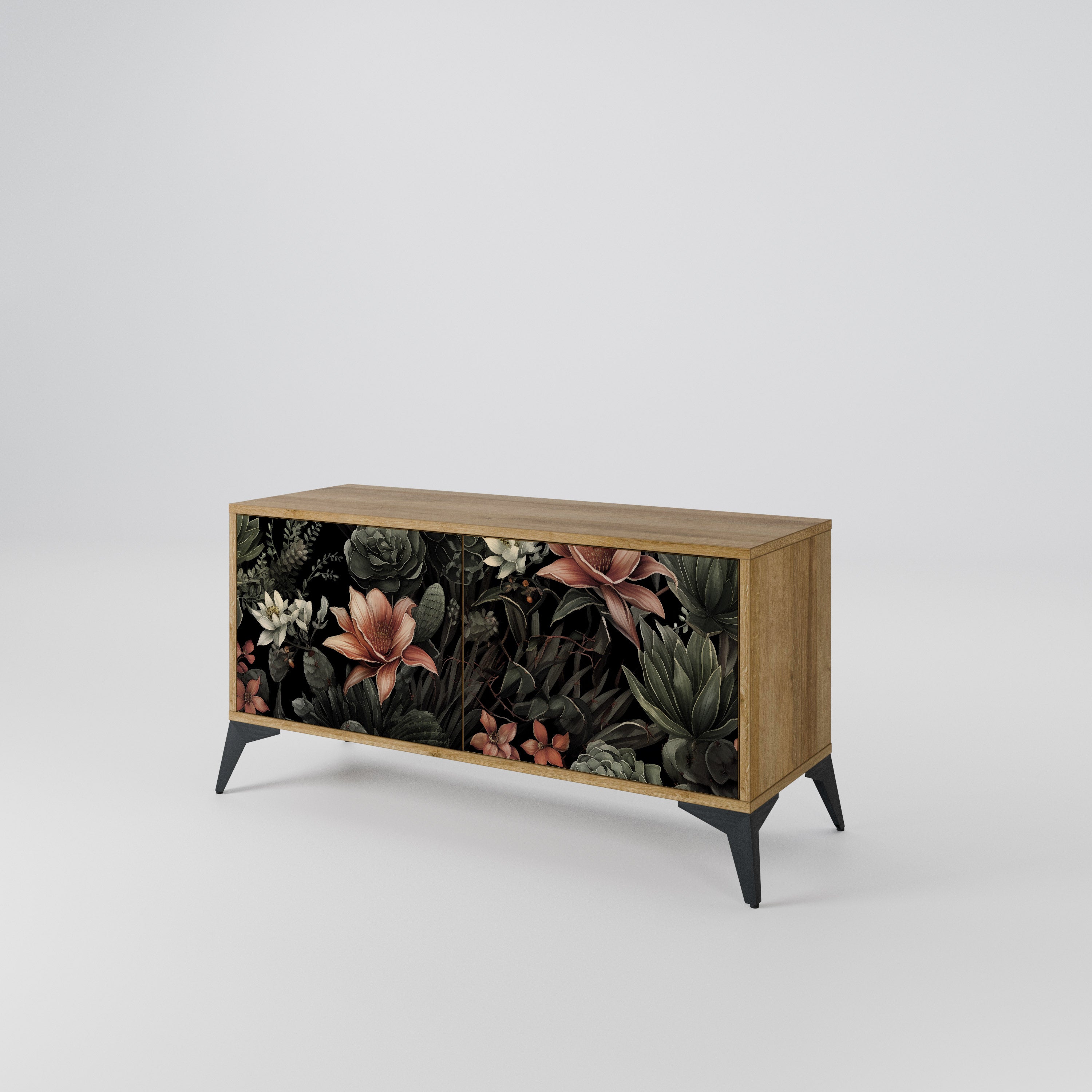 SECRET VERDURE Compact 2-Door TV Cabinet