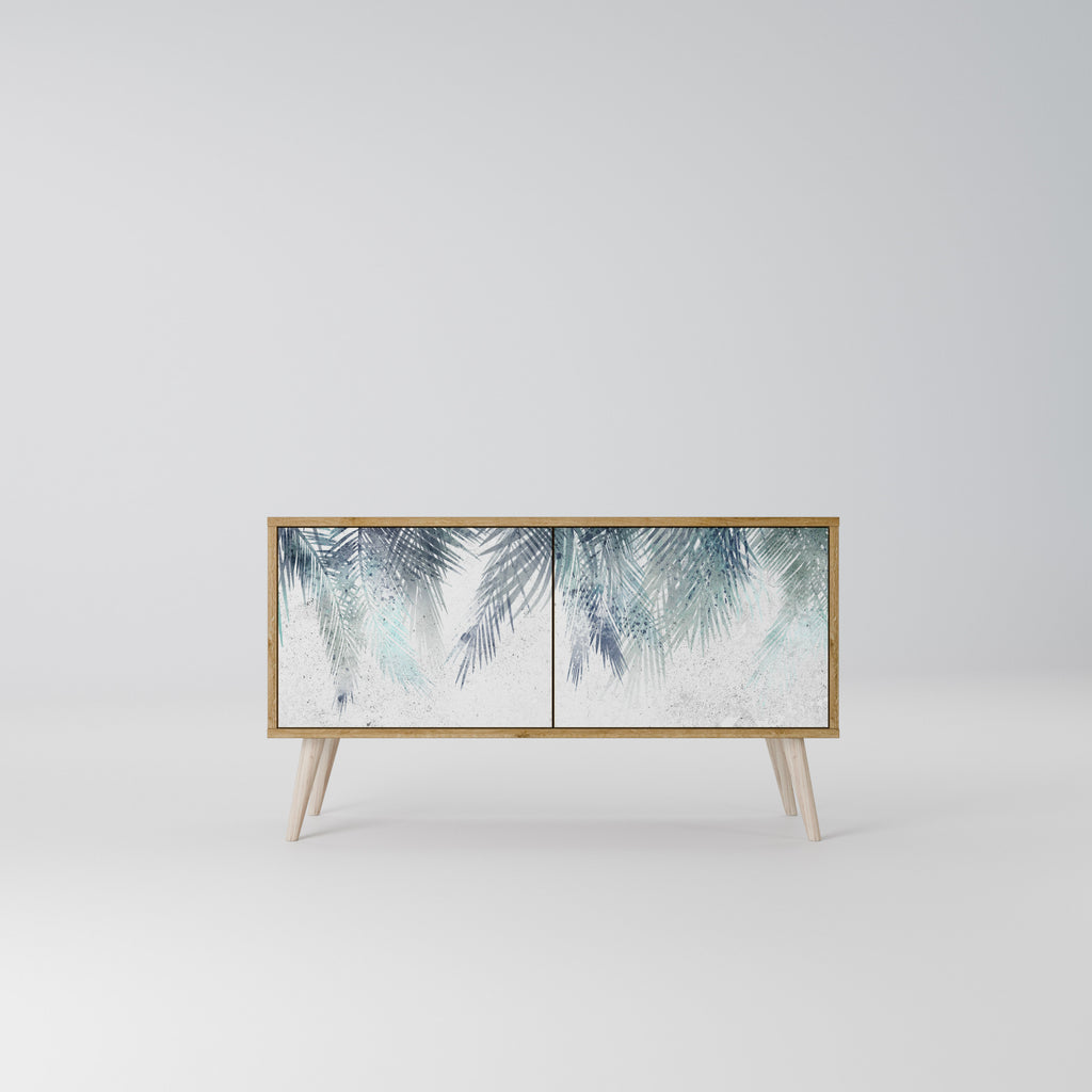 PALM VEIL Compact 2-Door TV Cabinet