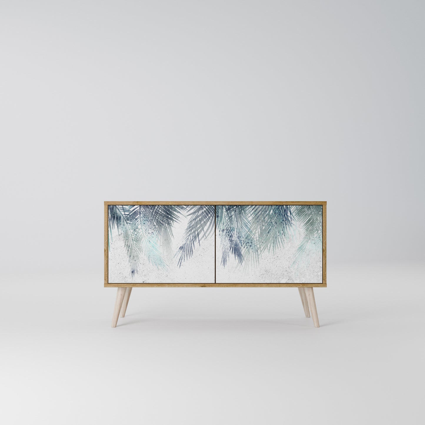 PALM VEIL Compact 2-Door TV Cabinet