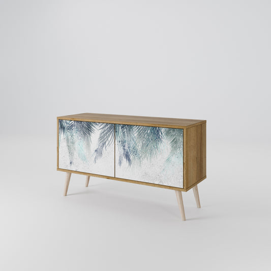 PALM VEIL Compact 2-Door TV Cabinet