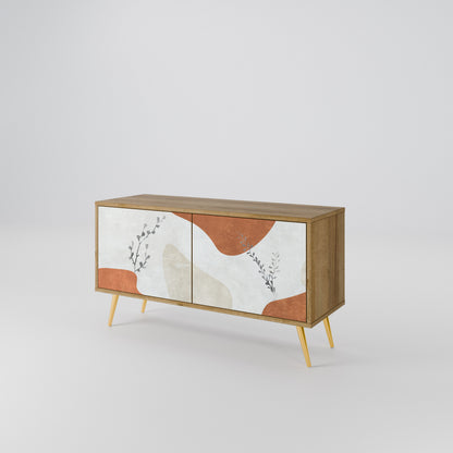 TRANQUIL TWIG Compact 2-Door TV Cabinet