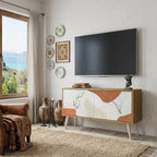 TRANQUIL TWIG Compact 2-Door TV Cabinet