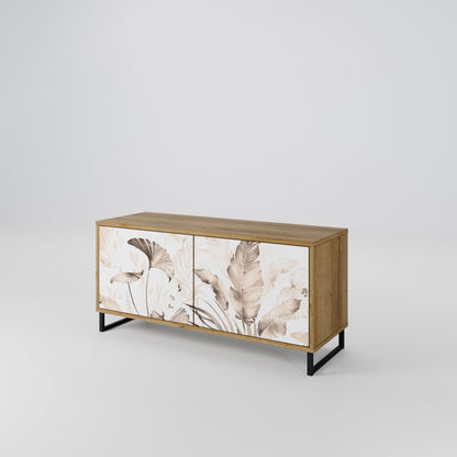 WILD TENDERNESS Compact 2-Door TV Cabinet
