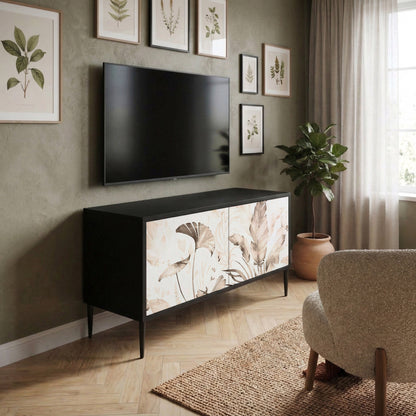 WILD TENDERNESS Compact 2-Door TV Cabinet