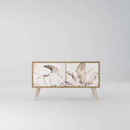 WILD TENDERNESS Compact 2-Door TV Cabinet