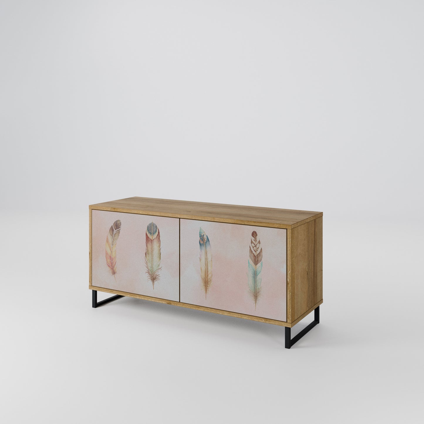 THE DELIQUESCE Compact 2-Door TV Cabinet