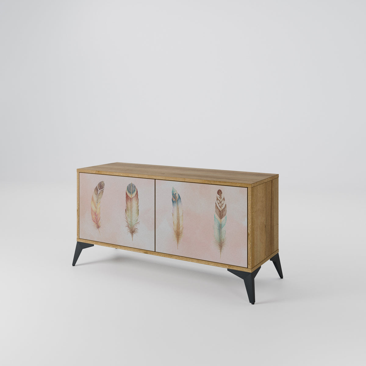 THE DELIQUESCE Compact 2-Door TV Cabinet