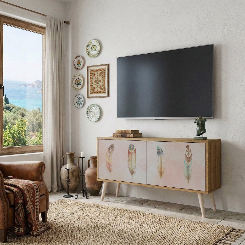 THE DELIQUESCE Compact 2-Door TV Cabinet