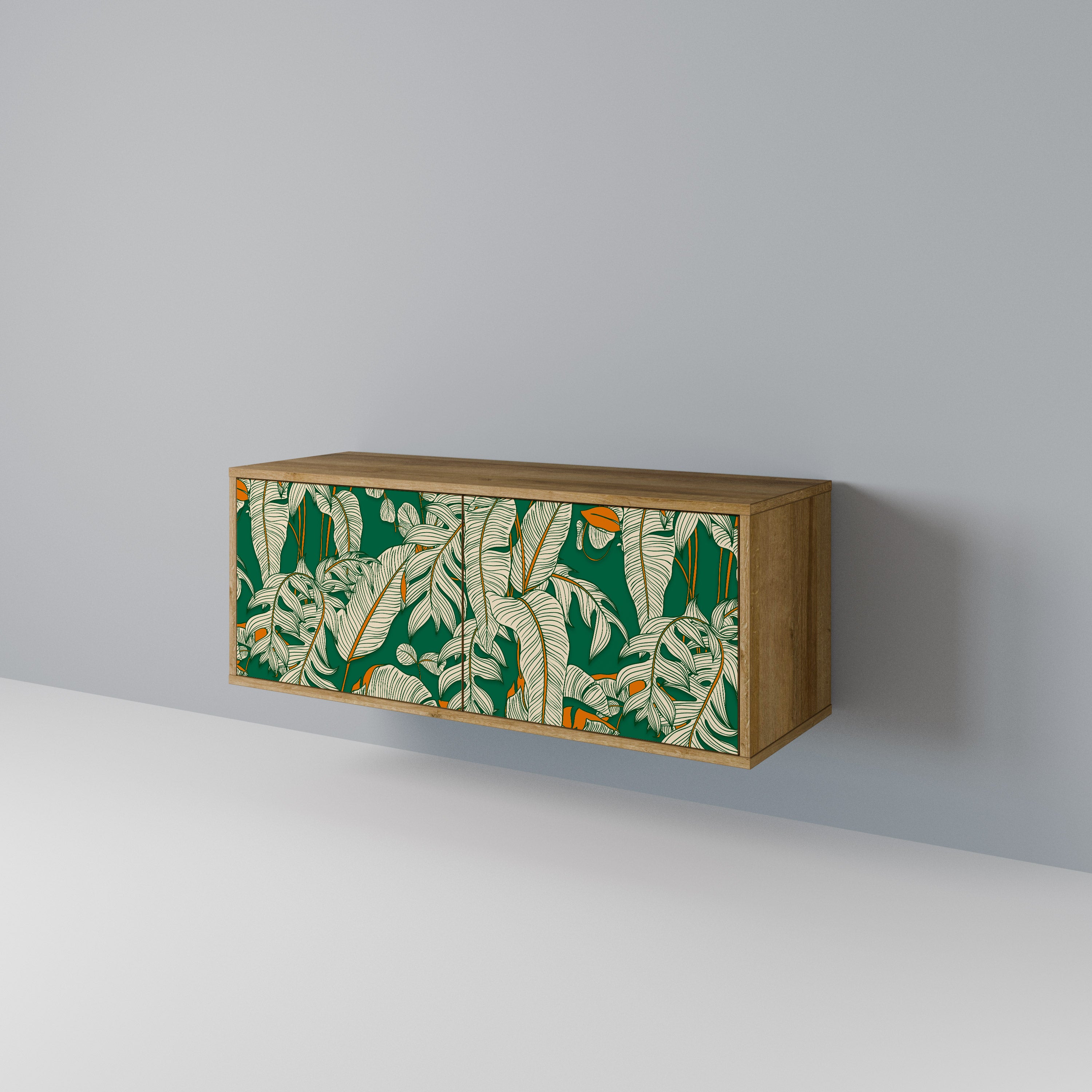 VERDANT PLEASURES Compact 2-Door TV Cabinet