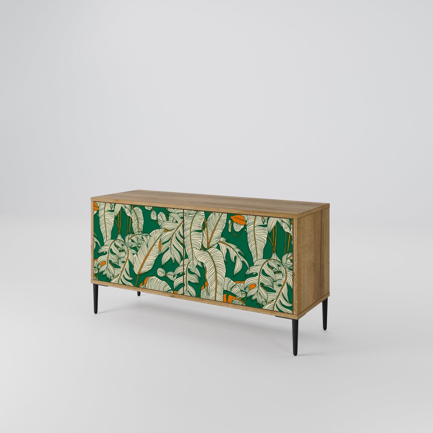 VERDANT PLEASURES Compact 2-Door TV Cabinet