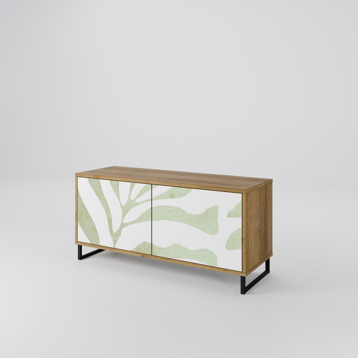 BOTANICAL SPARK Compact 2-Door TV Cabinet