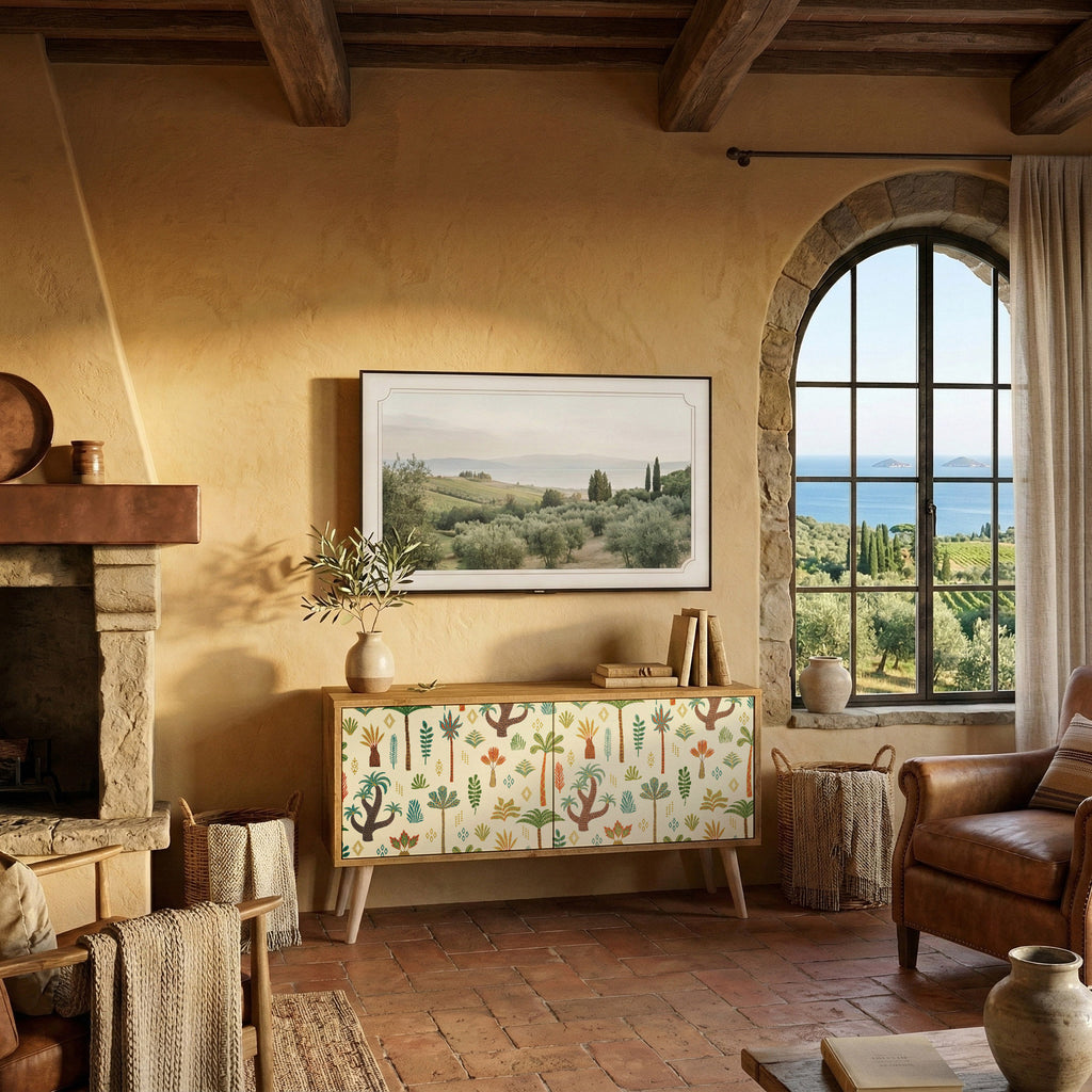 PALM SPRING Compact 2-Door TV Cabinet